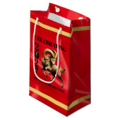 Stunning Chinese Year of the Fire Horse 2026 スモールペーパーバッグ (正面アングル)