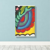 Stunning digital abstract painting 3 by RRW キャンバスプリント (インサイチュ (ウッドフロア))