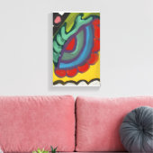 Stunning digital abstract painting 3 by RRW キャンバスプリント (インサイチュ (リビング))