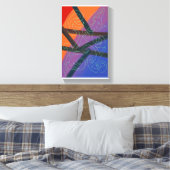 Stunning digital abstract painting by RRW キャンバスプリント (インサイチュ (寝室))