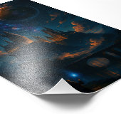 Stunning Fantasy Images of Magical Castles フォトプリント (角)