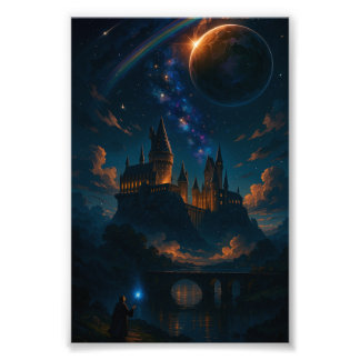 Stunning Fantasy Images of Magical Castles フォトプリント
