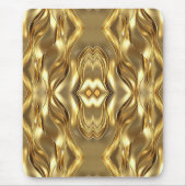 Stunning Golden abstract design マウスパッド (正面)