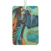 Stunning Great dane  カーエアーフレッシュナー (裏面)