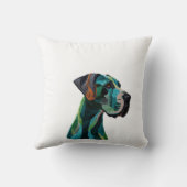 Stunning Great dane  クッション (裏面)