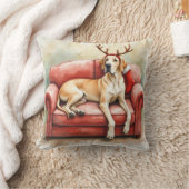 Stunning Great Dane Christmas Cushion クッション (ブランケット)