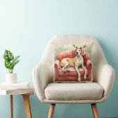 Stunning Great Dane Christmas Cushion クッション (椅子)