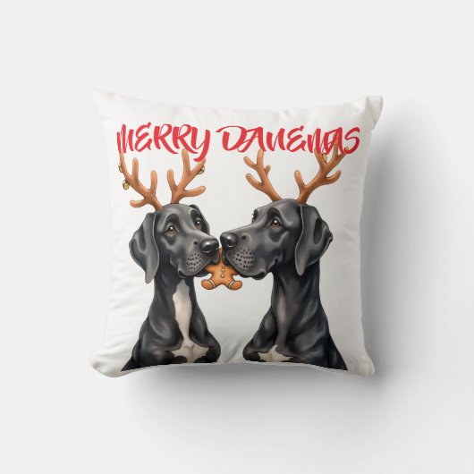 Stunning Great Dane Cushion クッション (正面)