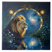 Stunning Lion of the Midnight Lake タイル (正面)
