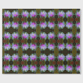 Stunning Magenta and Lime Green Cactus Dahlia ラッピングペーパー (フラット)