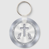 Stunning Personalized, Gifts for Church Members キーホルダー (裏面)