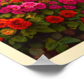 Stunning Santorini - Vintage Travel Poster ポスター (角)