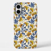Stunning Seamless Pattern of Flowers and Leaves Case-Mate iPhoneケース (裏面)