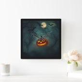 Stunning Sinister – Ultimate Haunted Design スクエア壁時計 (ホーム)