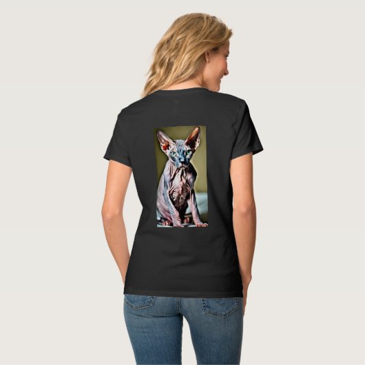 Stunning Sphinx x Xen Tシャツ (裏面フル)