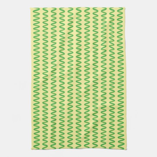 Stunning Spirulina Kitchen Towel キッチンタオル (縦)