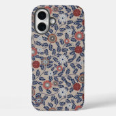 Stunning Teal and Magenta Foliage Pattern  Case-Mate iPhoneケース (裏面)