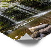 Stunning Waterfall Poster ポスター (角)