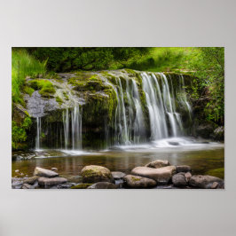 Stunning Waterfall Poster ポスター