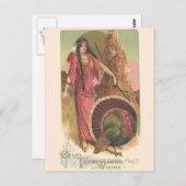 Stunningly Beautiful Native American Indian Art ポストカード (正面/裏面)