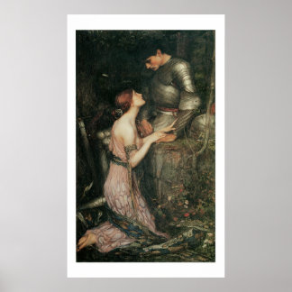 Stunningly Beautiful Victorian Art Mermaid Print ポスター