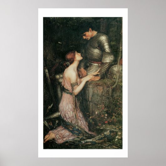 Stunningly Beautiful Victorian Art Mermaid Print ポスター (正面)