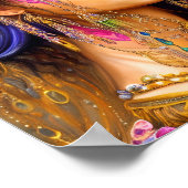 Stunningly Realistic Gypsy Lady Triptych ポスター (角)