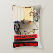 Stunt Fubby's Tom Cruise naspelen. アクセントクッション (正面(垂直))