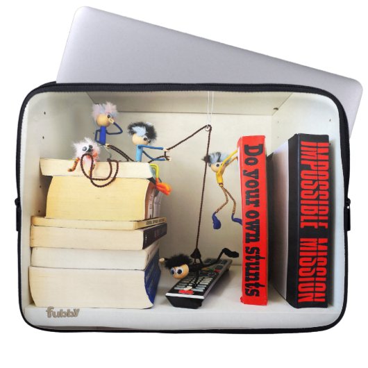 Stunt Fubby's Tom Cruise naspelen. ラップトップスリーブ (正面)