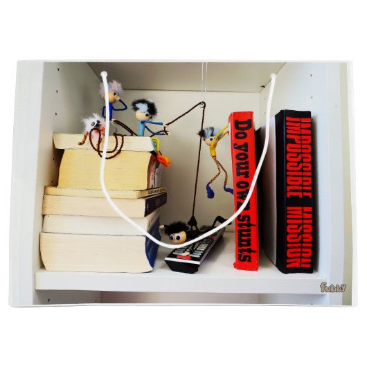 Stunt Fubby's Tom Cruise naspelen. ラージペーパーバッグ (正面)