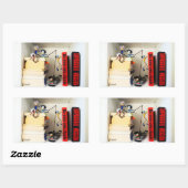 Stunt Fubby's Tom Cruise naspelen. 長方形シール (シート)