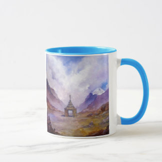 Stupa Mt Kailashチベット マグカップ