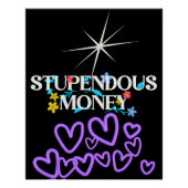 Stupendous Money  ポスター (正面)