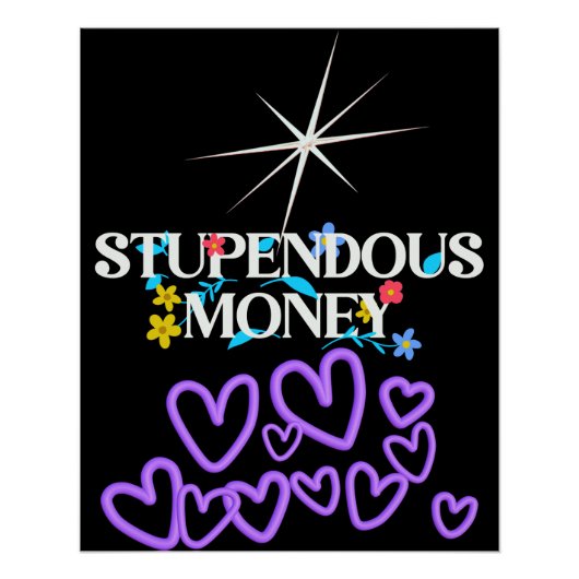 Stupendous Money  ポスター (正面)