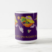 STUPENDOUSLY FRUIT DESIGNED WOMEN'S MUG モーフィングマグカップ (中央)