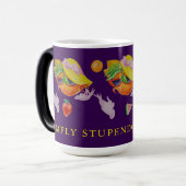 STUPENDOUSLY FRUIT DESIGNED WOMEN'S MUG モーフィングマグカップ (正面左)