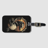 Stupid Canadian Wolf Bird ラゲッジタグ (正面横)