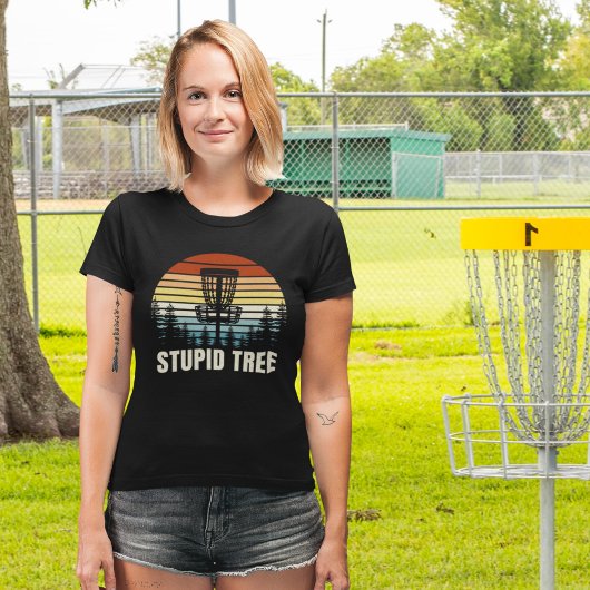 Stupid Tree, Funny gift for Disc Golfer Tシャツ