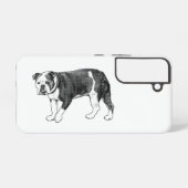 Sturdy Bulldog, Manga Dot Samsung Case Galaxyケース (裏面横)