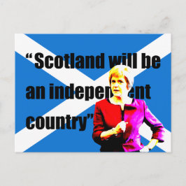 Sturgeon:スコットランドは独立した国になる… ポストカード