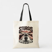 Sturgis退職記念ロードトリップ トートバッグ (裏面)