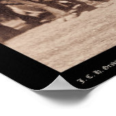 Sturgis Dakota Territory SD 1887のオックスチーム ポスター (角)