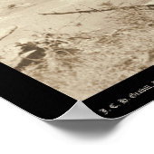 Sturgis SD 1888へのデッドウッド道路の風景 ポスター (角)