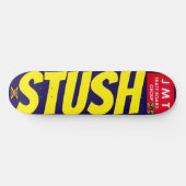 STUSH. JMT 8 1/4" スケートボードデッキ (横)