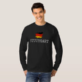 Stuttgart Germany Deutschland German Deutsch Women Tシャツ (正面フル)