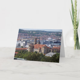 Stuttgart Stadtansicht - Altes Schloss Postkarte カード