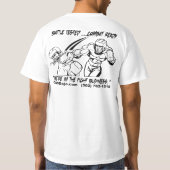 STX Kickboxingのクラスのワイシャツ Tシャツ (裏面)