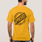 Stygian片のTシャツ Tシャツ (裏面)