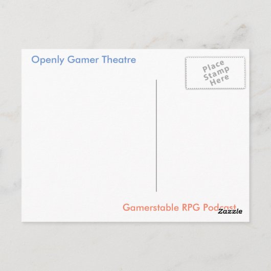 Stygian Fragment Pastcard ポストカード (裏面)