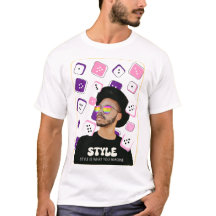 STYLE - ストリートウェア グラフィックTシャツ | 大胆なアティテュード
